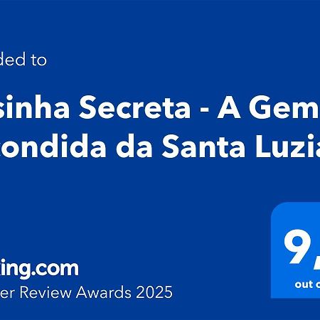 Casinha Secreta - A Gema Escondida Da Santa Luzia Daire Santa Luzia  Dış mekan fotoğraf